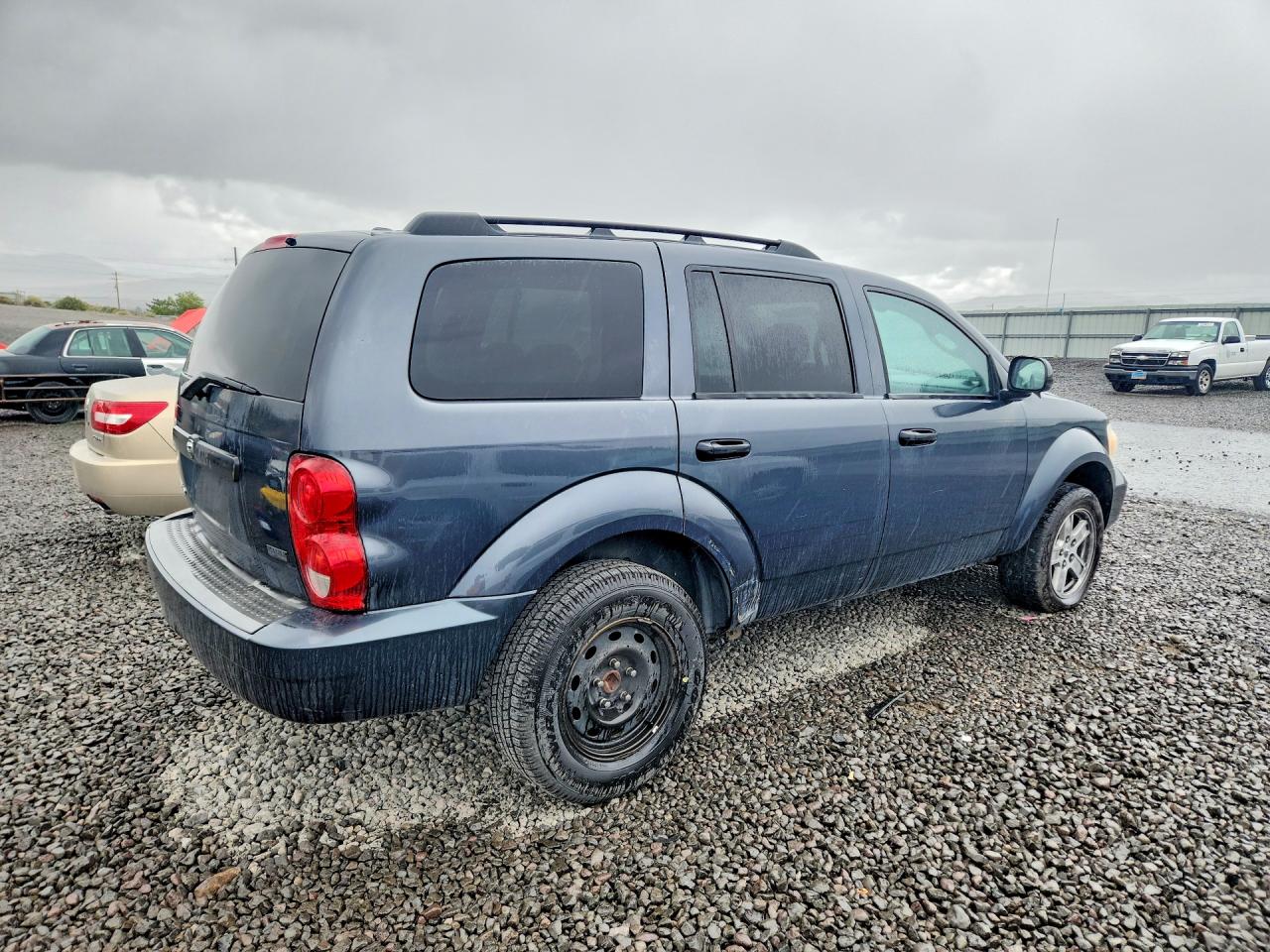 2007 Dodge Durango Slt Blue vin: 1D8HB48P07F539071