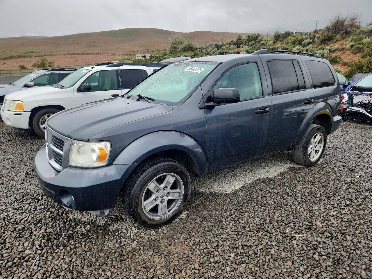 2007 Dodge Durango Slt Blue vin: 1D8HB48P07F539071