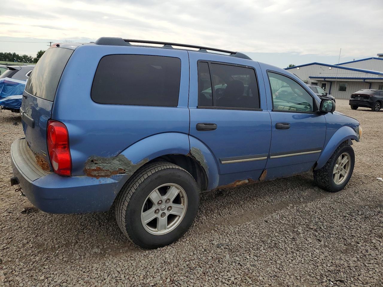 2007 Dodge Durango Slt Blue vin: 1D8HB48P07F539393
