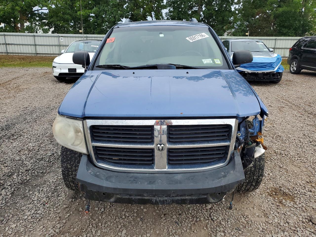2007 Dodge Durango Slt Blue vin: 1D8HB48P07F539393