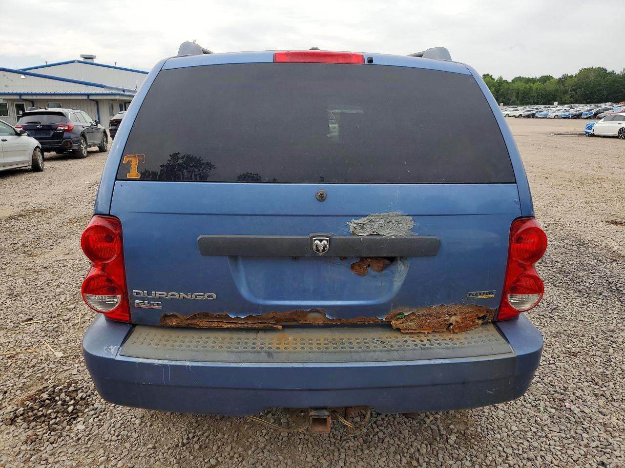 2007 Dodge Durango Slt Blue vin: 1D8HB48P07F539393