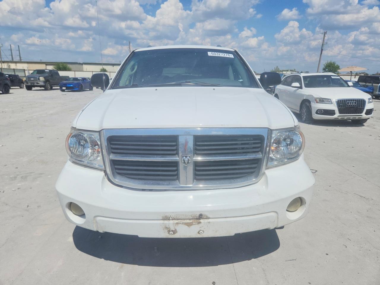 2007 Dodge Durango Slt White vin: 1D8HB48P07F583703