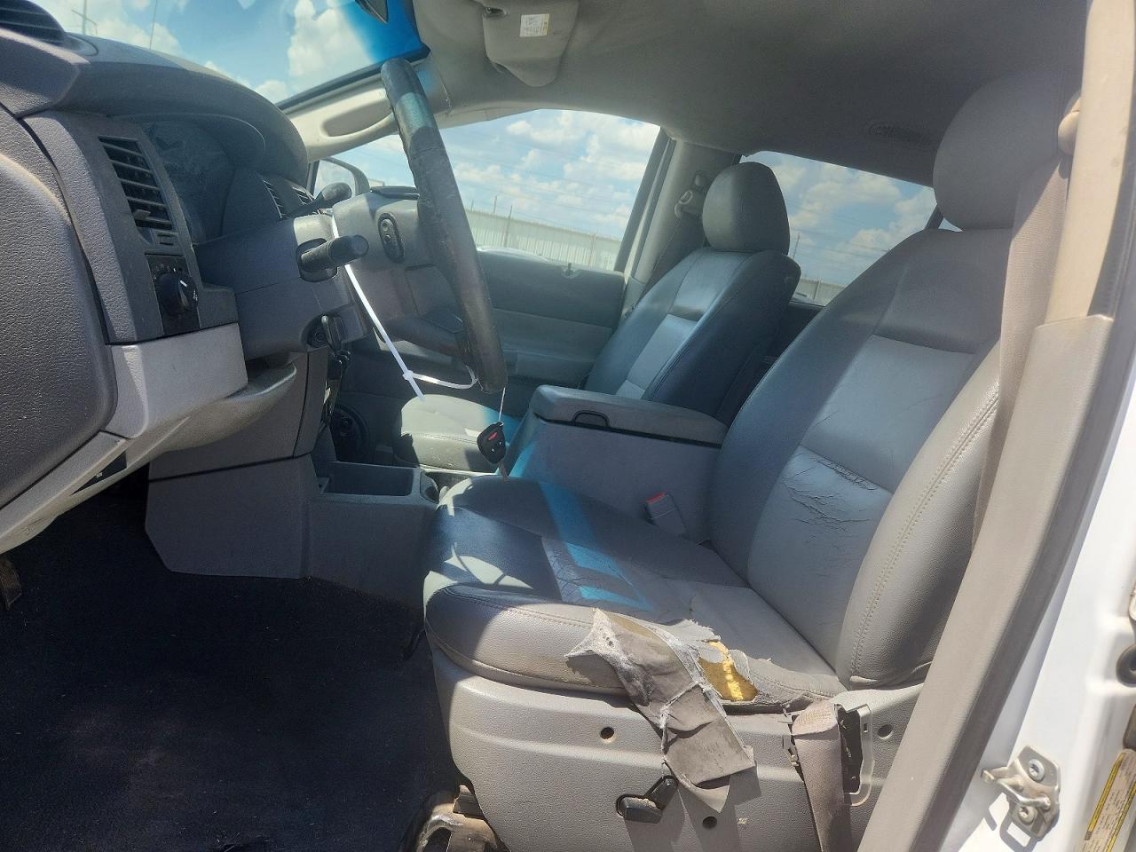2007 Dodge Durango Slt White vin: 1D8HB48P07F583703