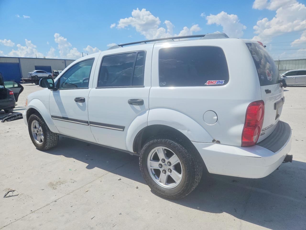 2007 Dodge Durango Slt White vin: 1D8HB48P07F583703