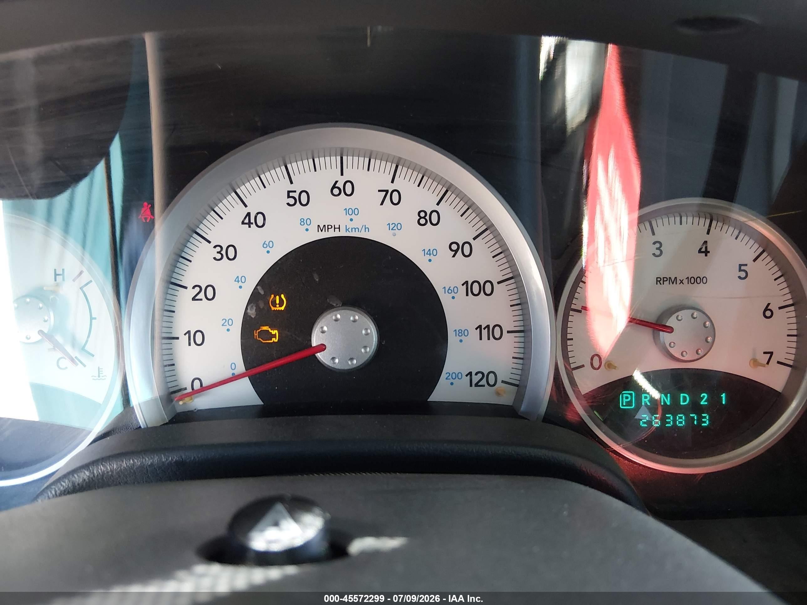 2007 Dodge Durango Slt Белый vin: 1D8HB48P57F583714