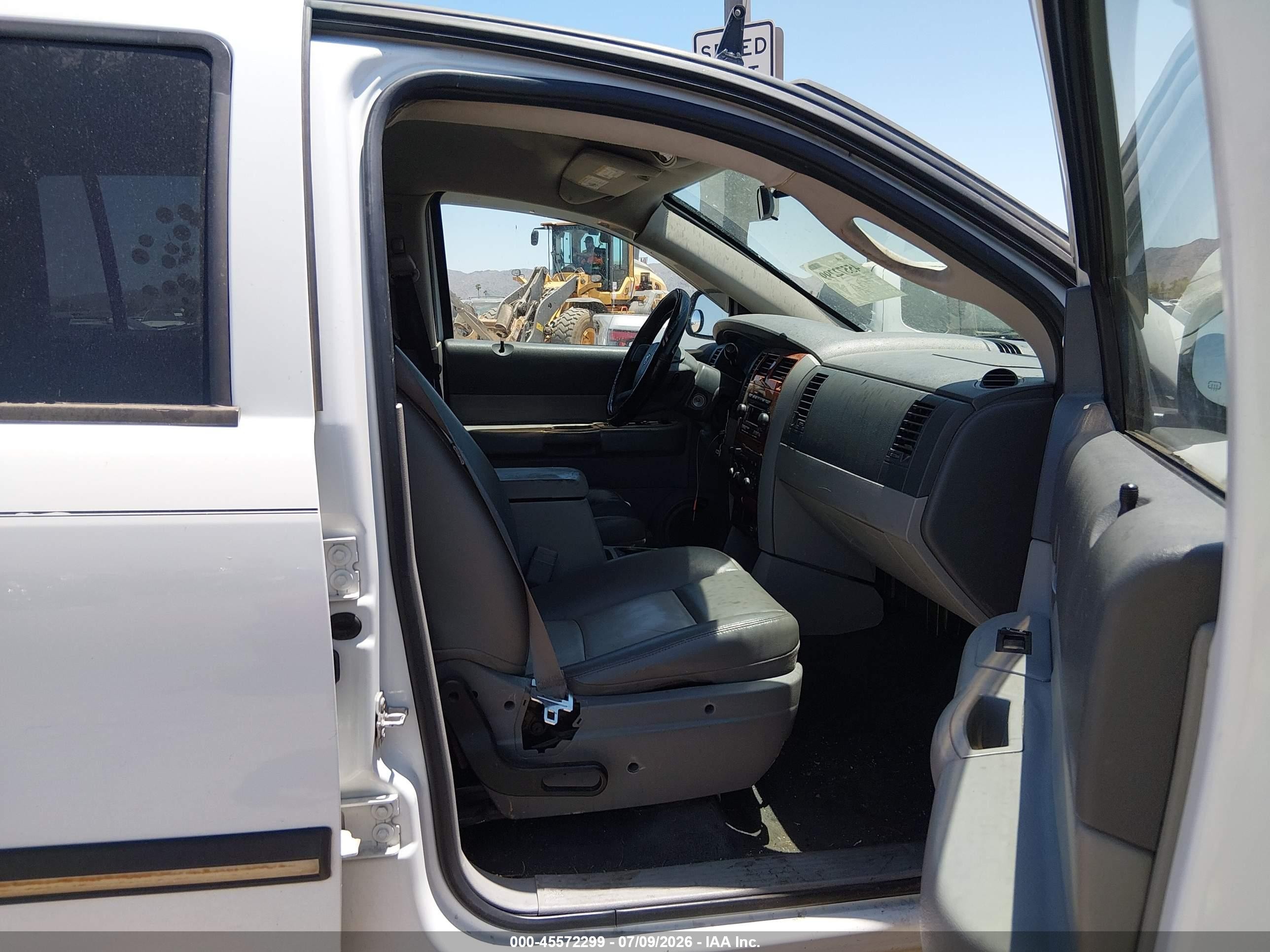 2007 Dodge Durango Slt Белый vin: 1D8HB48P57F583714