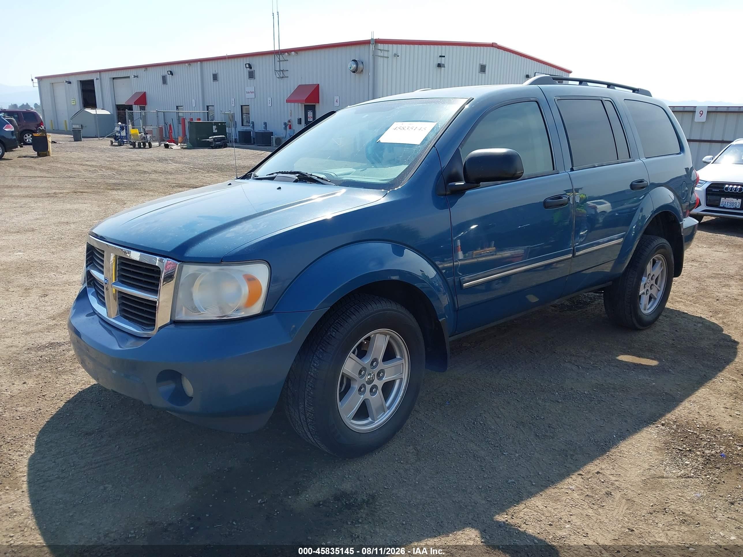 2009 Dodge Durango Slt Blue vin: 1D8HB48P59F710190