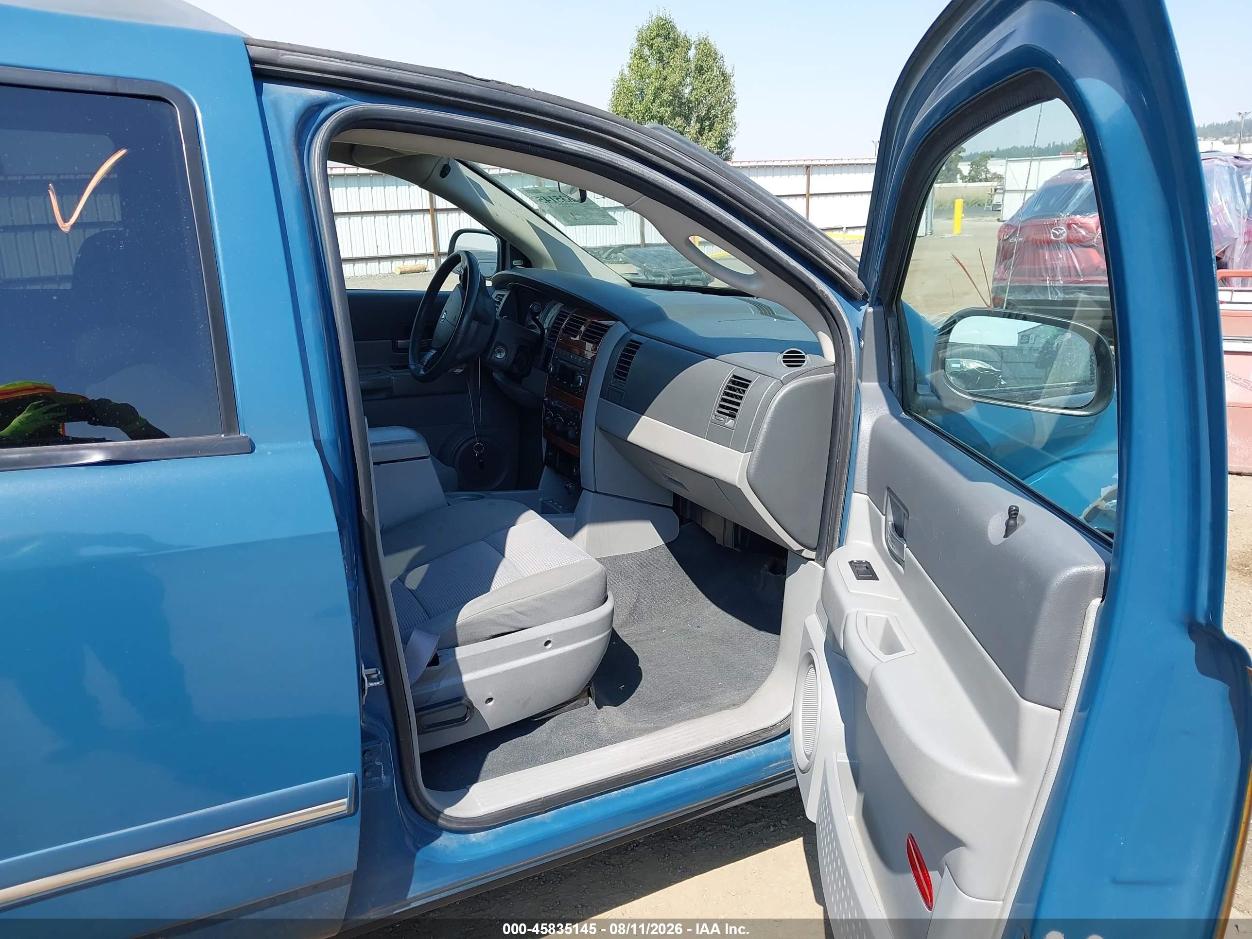 2009 Dodge Durango Slt Blue vin: 1D8HB48P59F710190