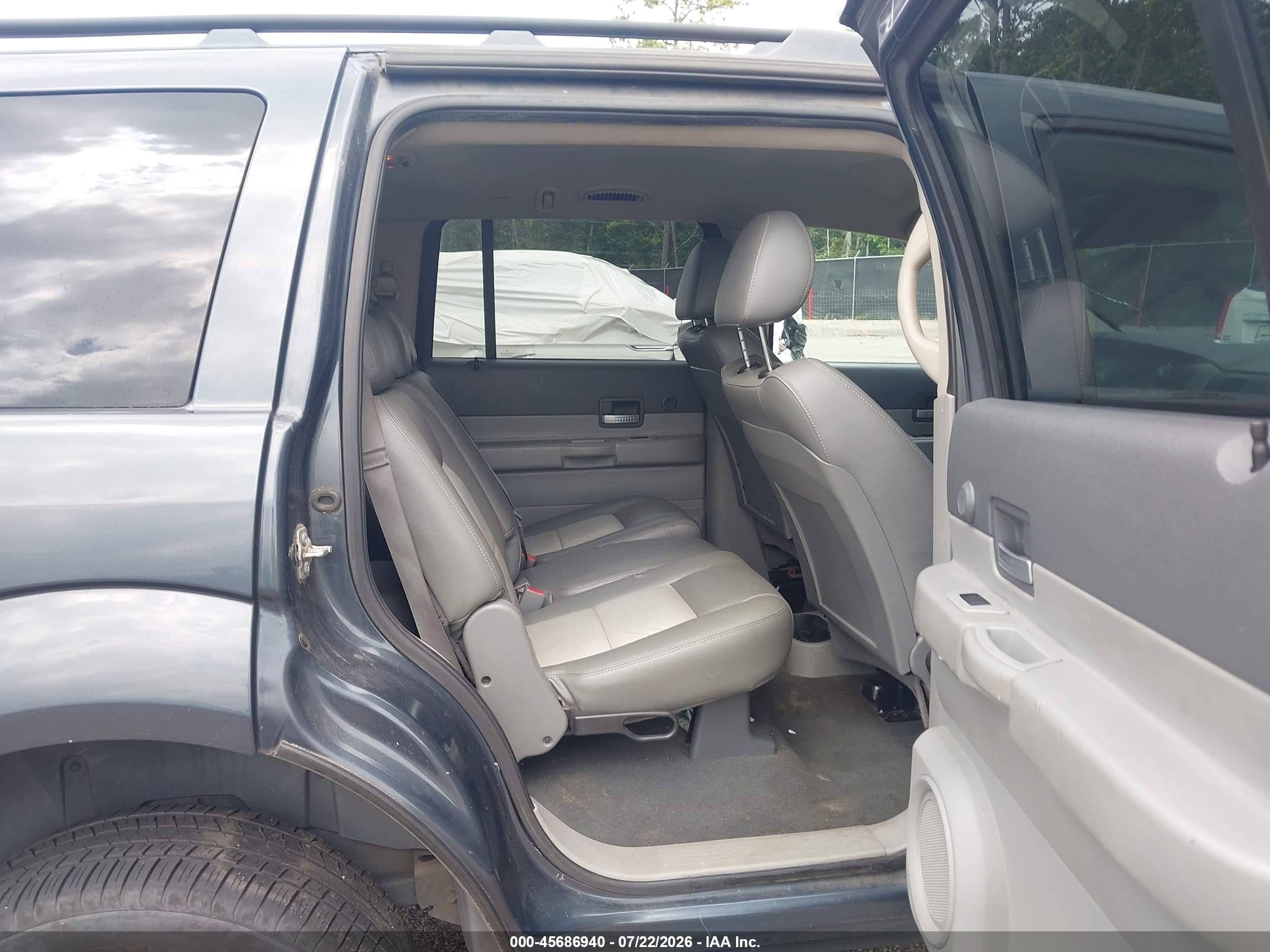 2007 Dodge Durango Slt Gray vin: 1D8HB48P67F545716