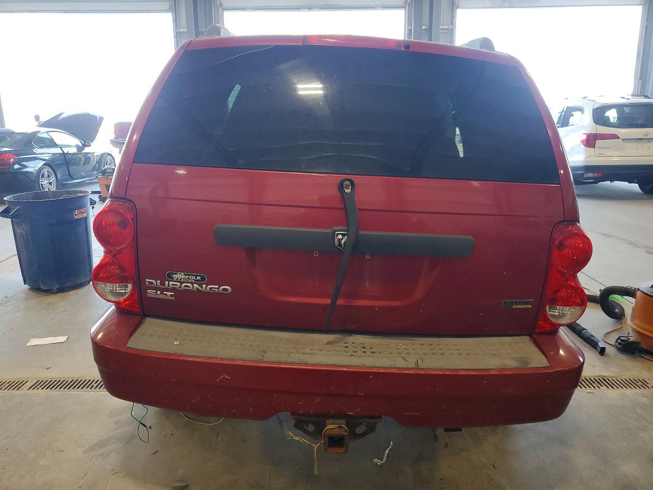2007 Dodge Durango Slt Red vin: 1D8HB48P77F576795