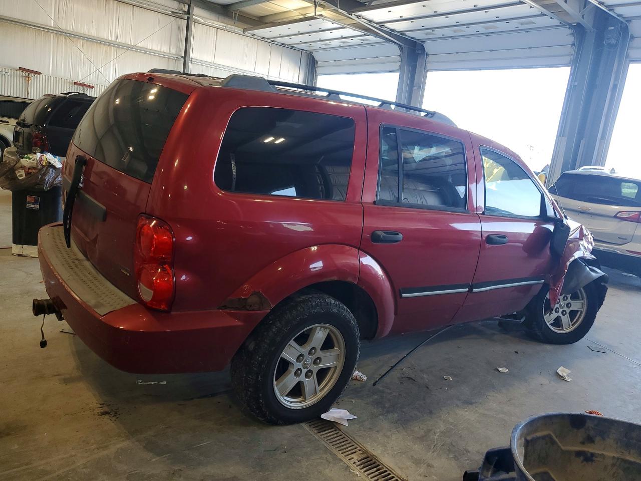 2007 Dodge Durango Slt Red vin: 1D8HB48P77F576795