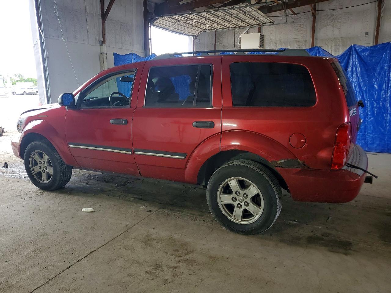 2007 Dodge Durango Slt Red vin: 1D8HB48P97F564762