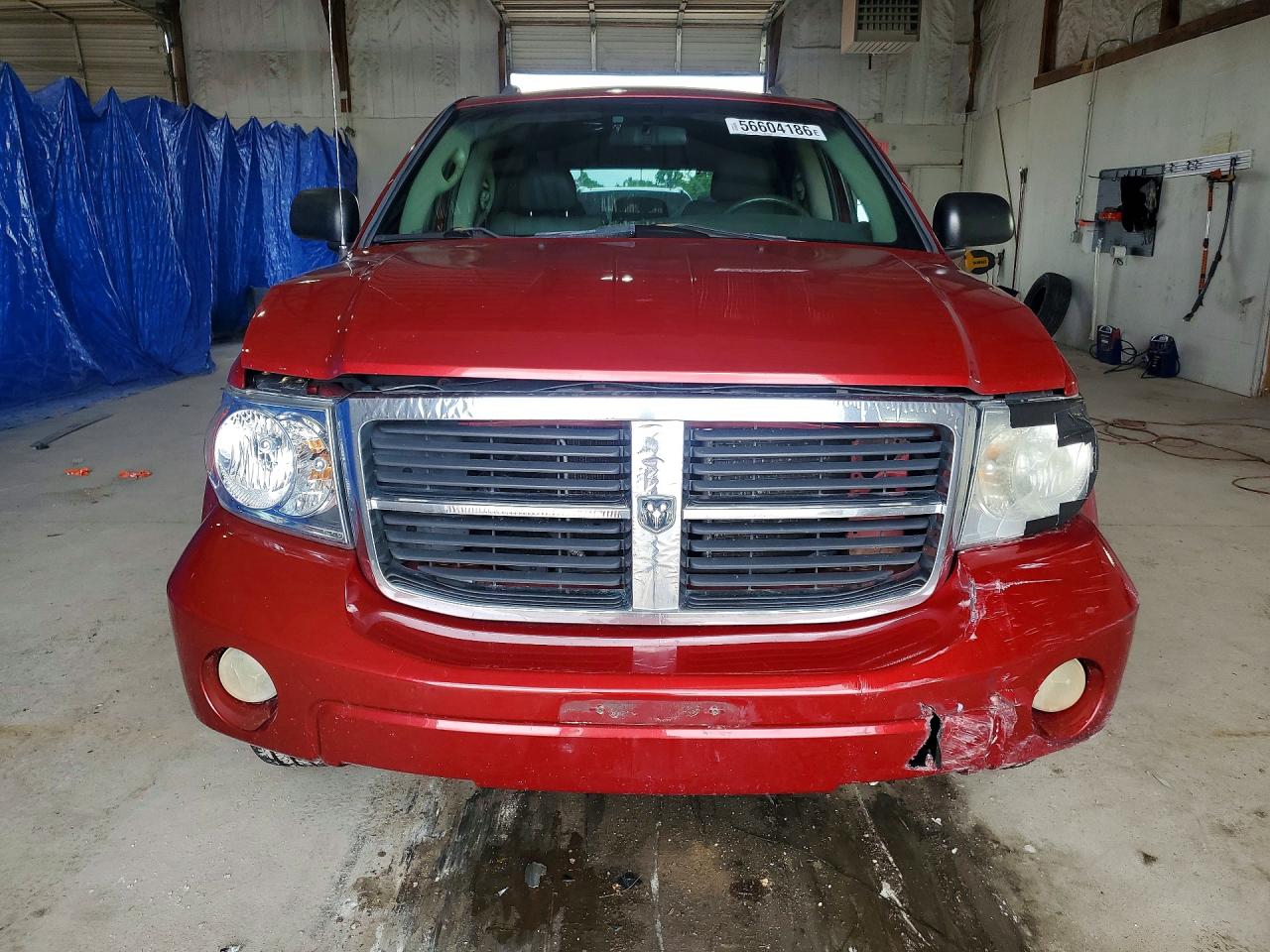 2007 Dodge Durango Slt Red vin: 1D8HB48P97F564762