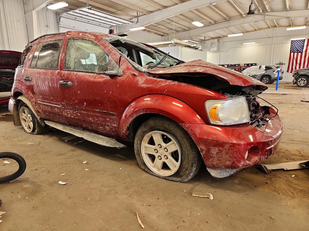 2009 Dodge Durango Slt Red vin: 1D8HB48T69F709465