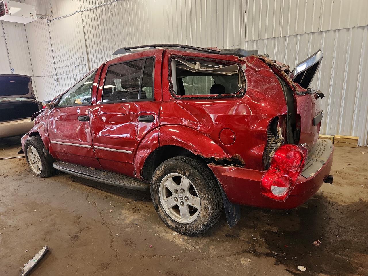 2009 Dodge Durango Slt Red vin: 1D8HB48T69F709465