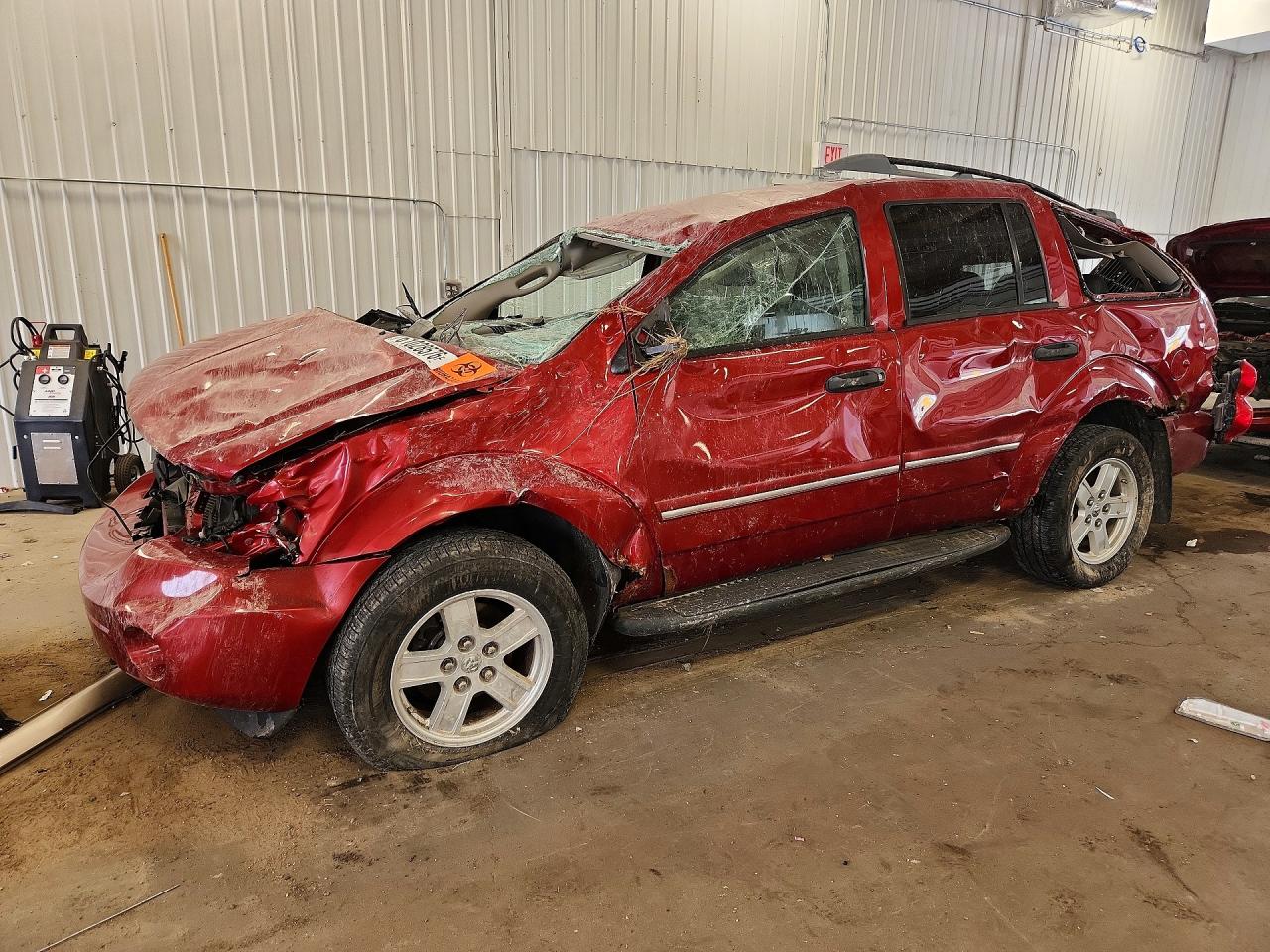 2009 Dodge Durango Slt Red vin: 1D8HB48T69F709465