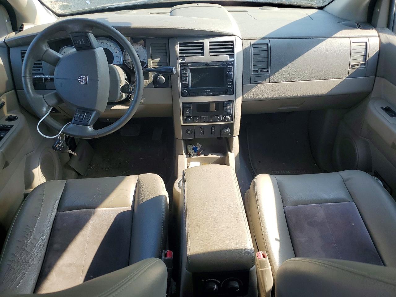 2007 Dodge Durango Limited Tan vin: 1D8HB58207F581217