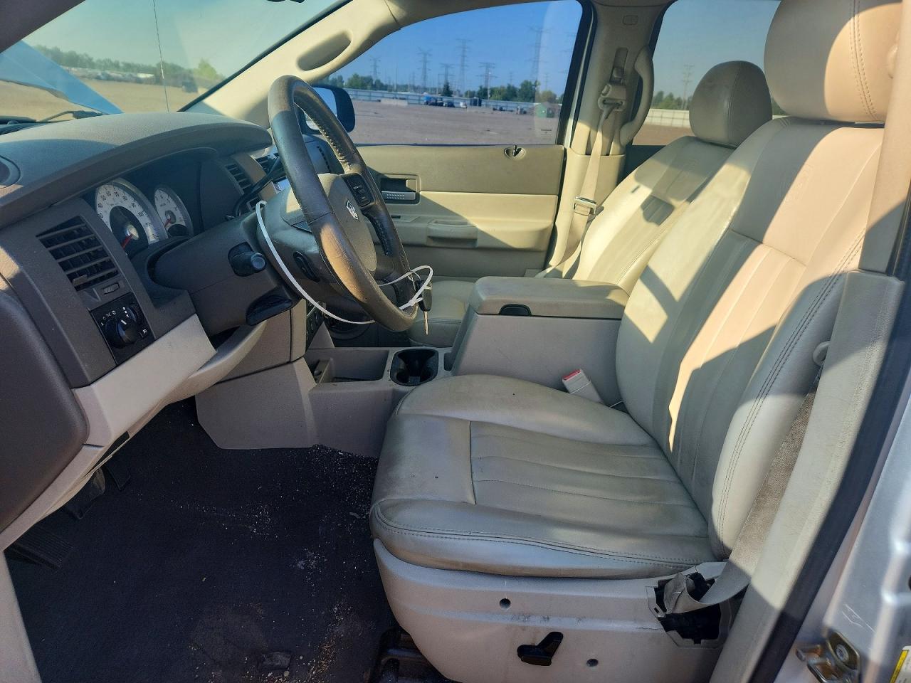 2006 Dodge Durango Limited Silver vin: 1D8HB58216F153252