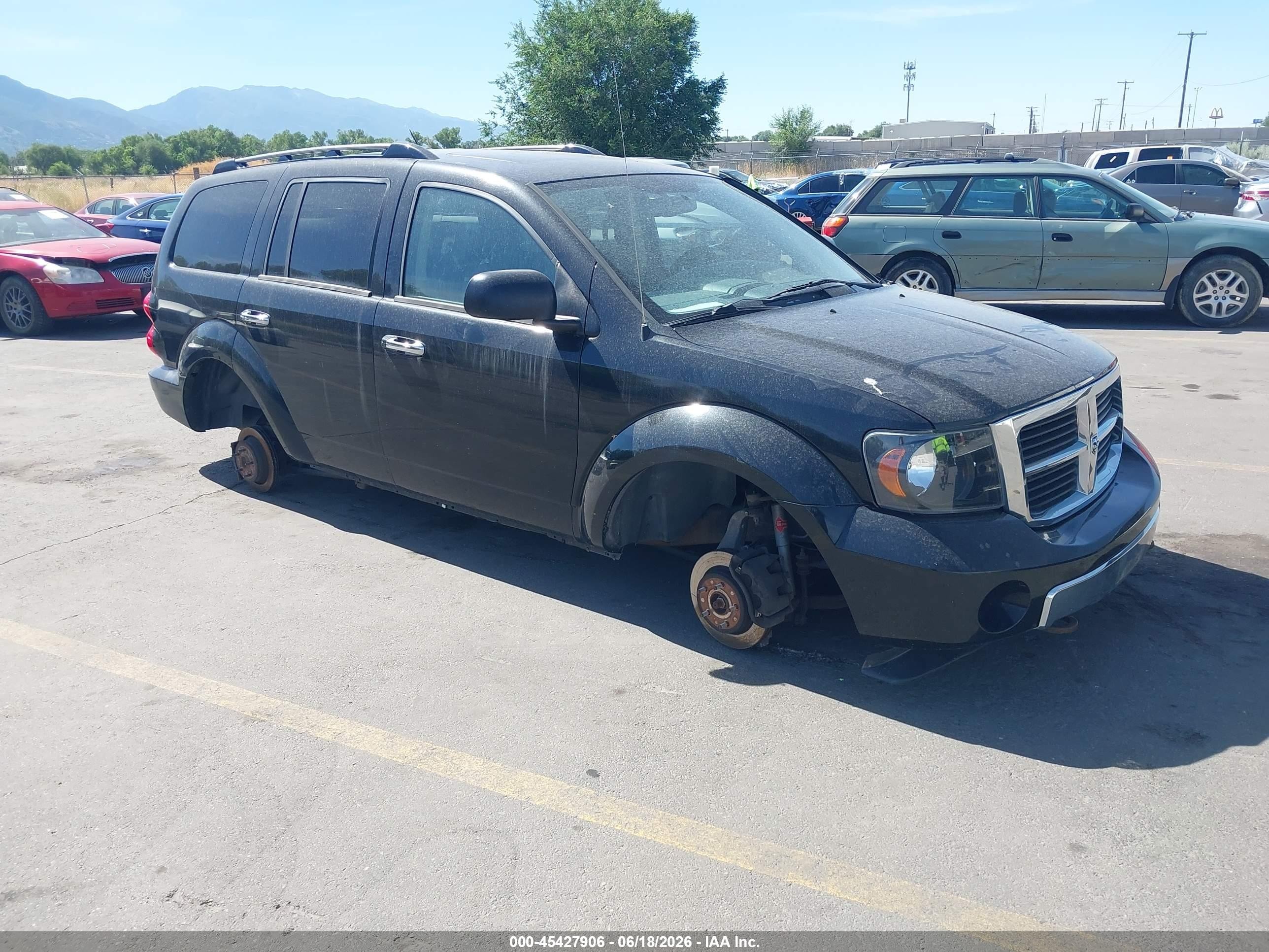 2008 Dodge Durango Limited Blue vin: 1D8HB58218F134588