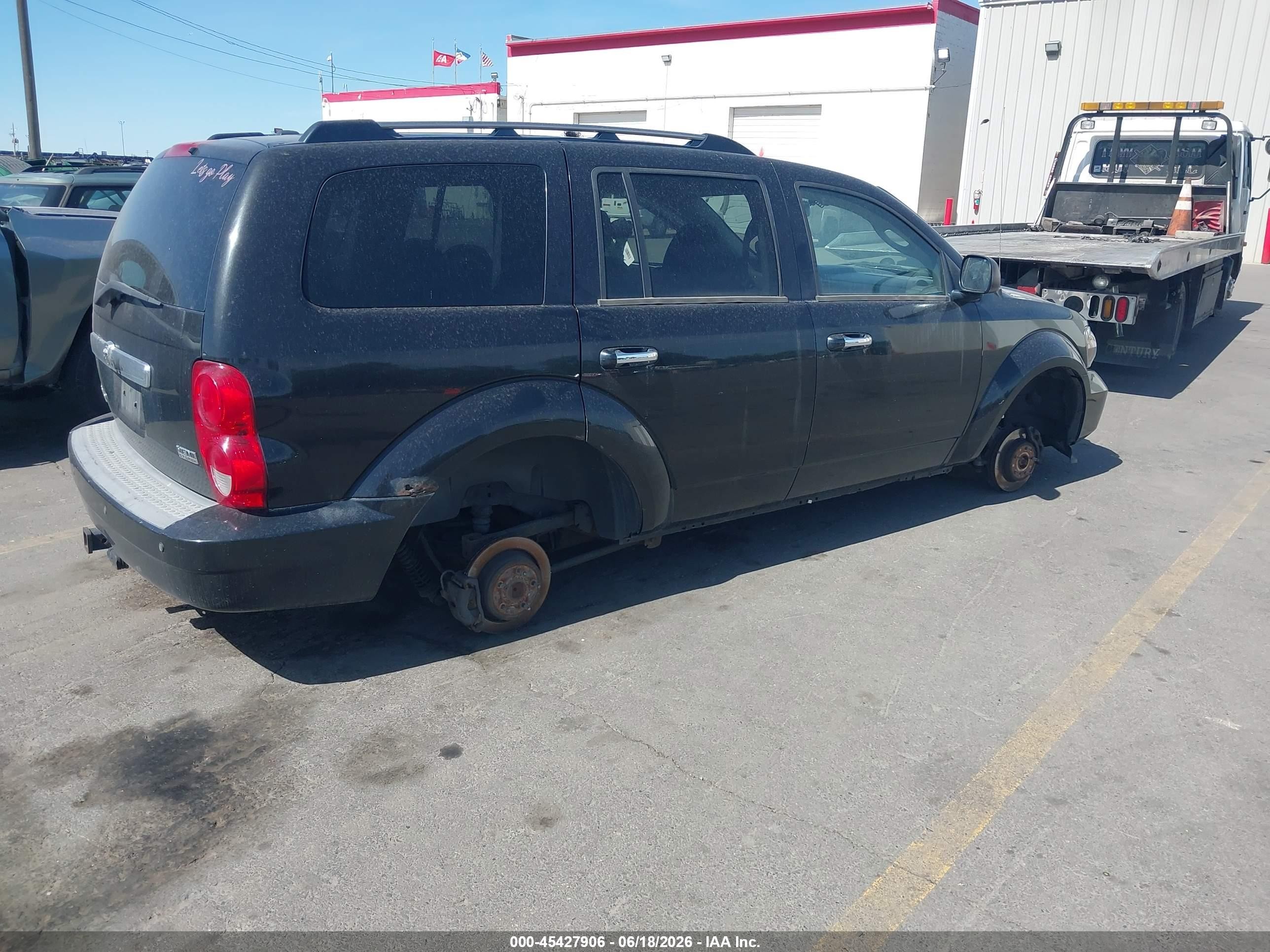 2008 Dodge Durango Limited Blue vin: 1D8HB58218F134588