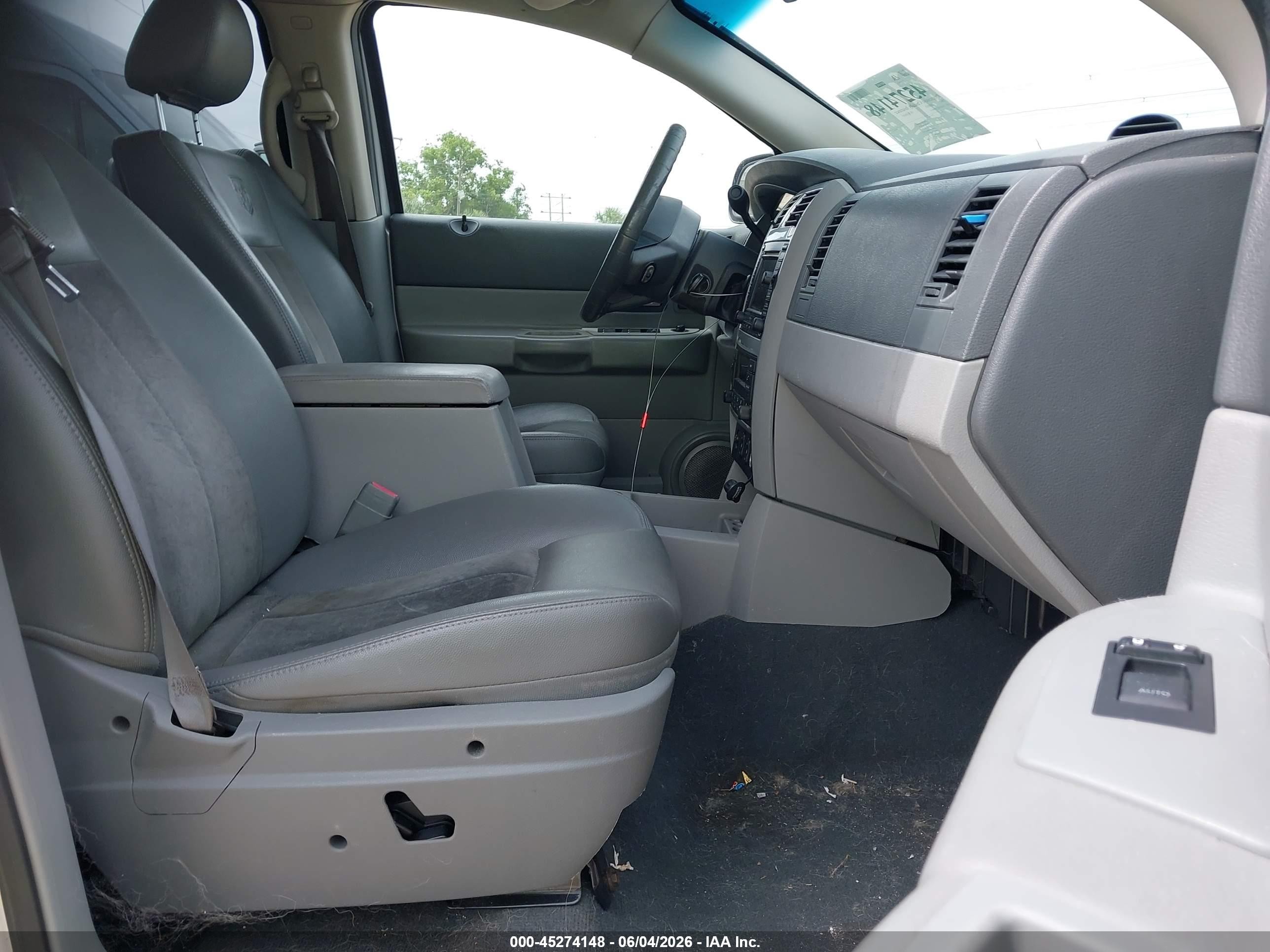 2007 Dodge Durango Limited Серебряный vin: 1D8HB58227F564161