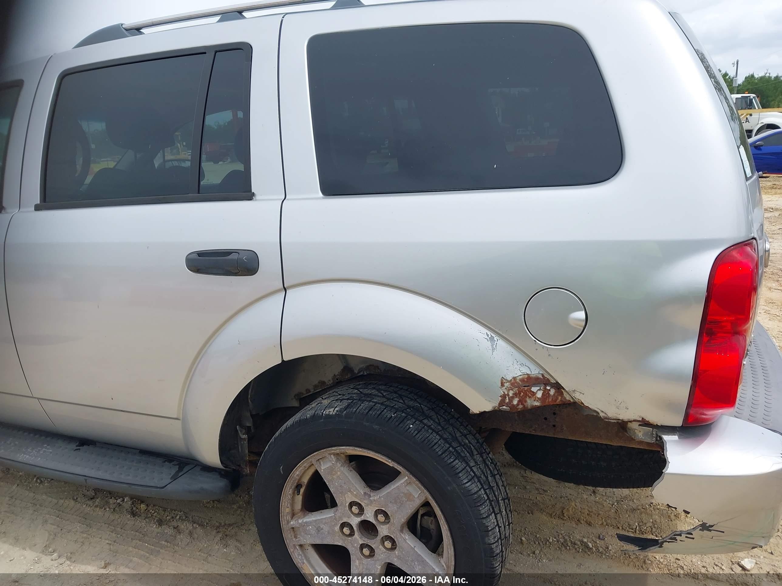 2007 Dodge Durango Limited Серебряный vin: 1D8HB58227F564161