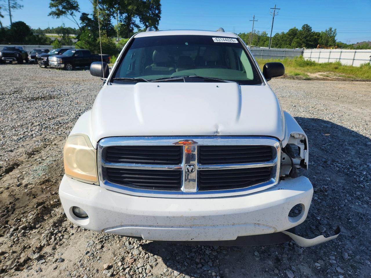 2006 Dodge Durango Limited White vin: 1D8HB58246F101761