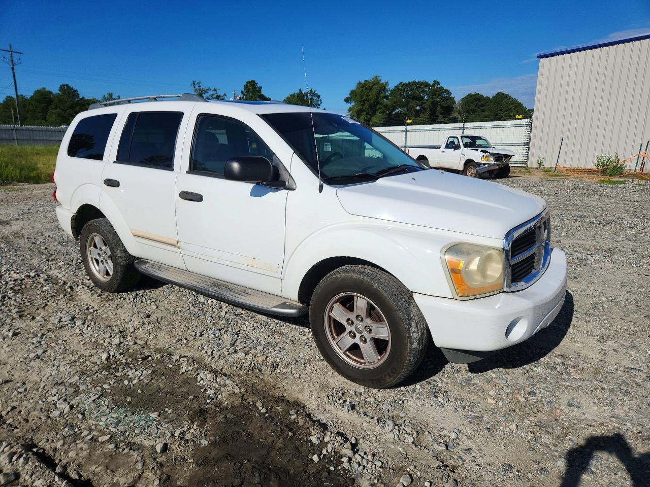 2006 Dodge Durango Limited White vin: 1D8HB58246F101761