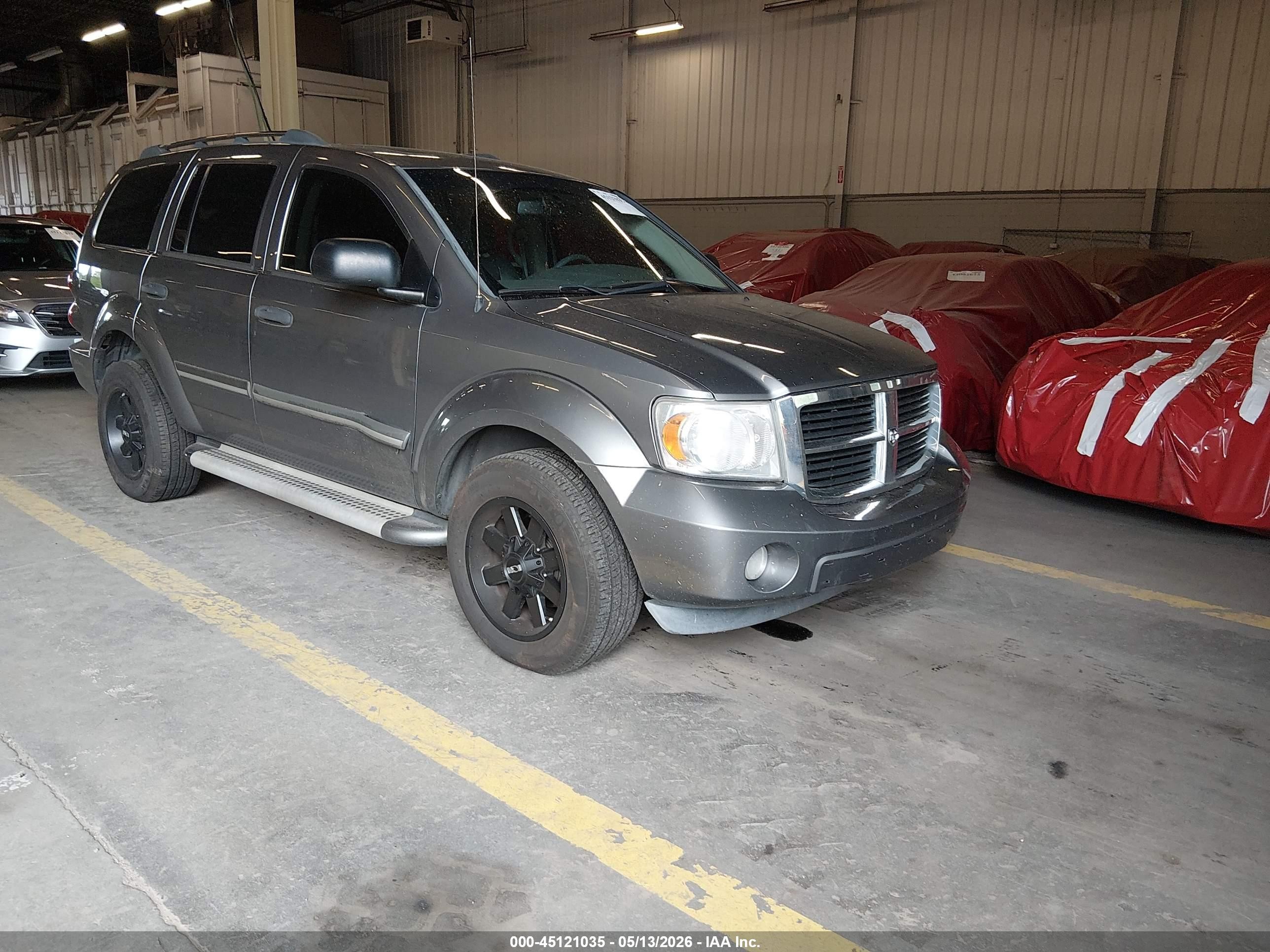 2007 Dodge Durango Limited Gray vin: 1D8HB58277F543158