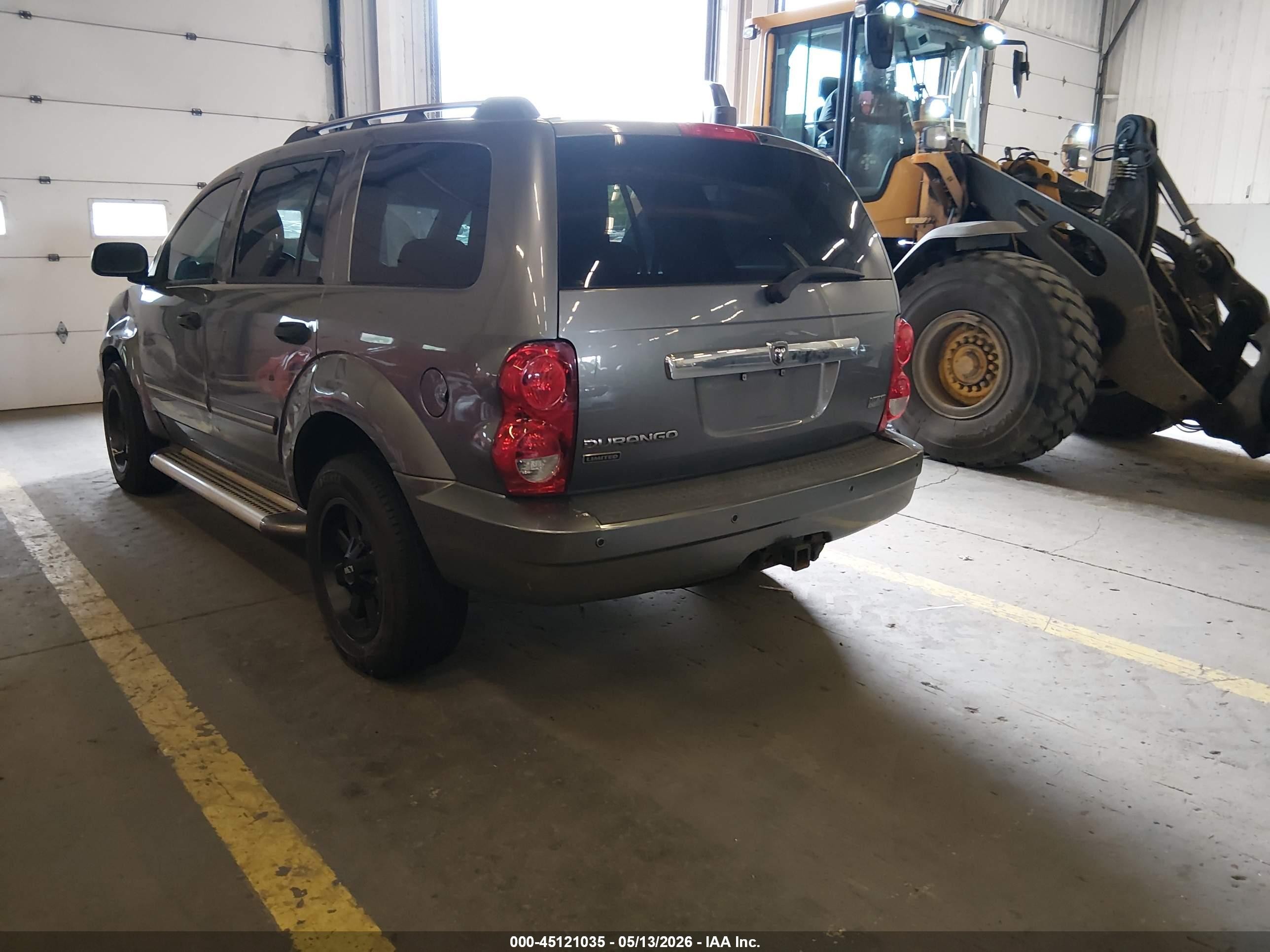 2007 Dodge Durango Limited Gray vin: 1D8HB58277F543158