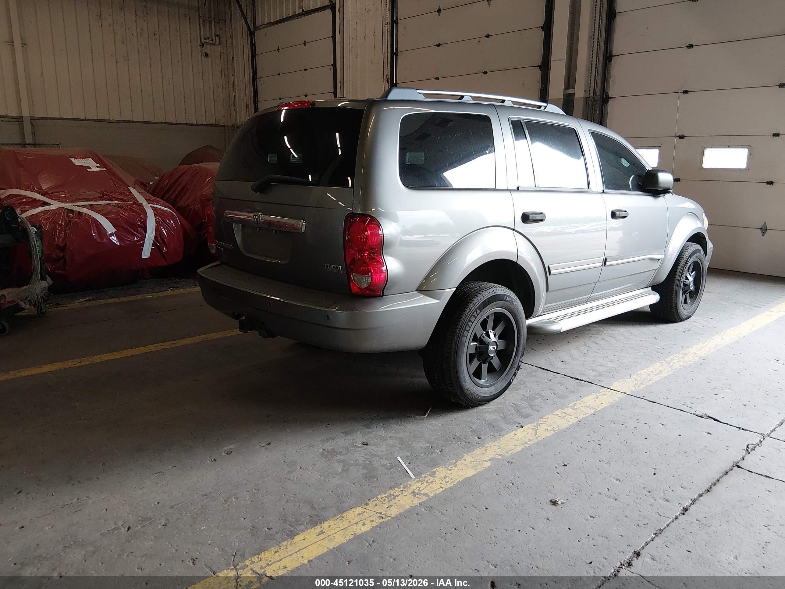 2007 Dodge Durango Limited Gray vin: 1D8HB58277F543158