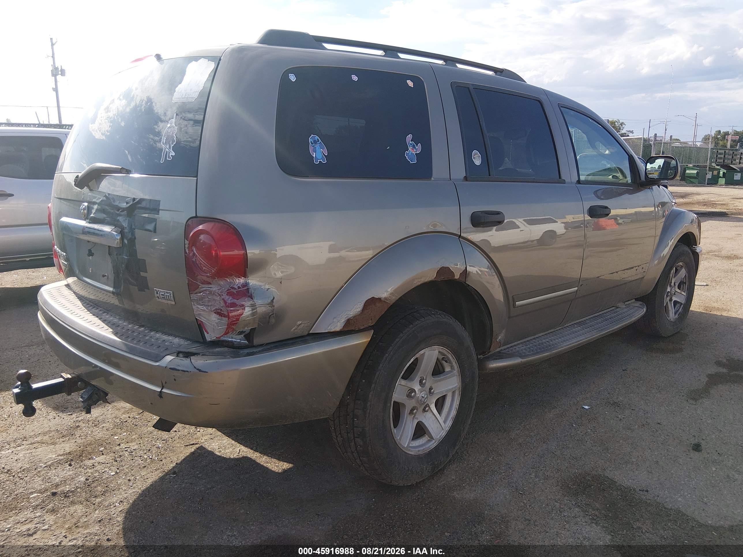 2005 Dodge Durango Limited Золотой vin: 1D8HB58D05F552041