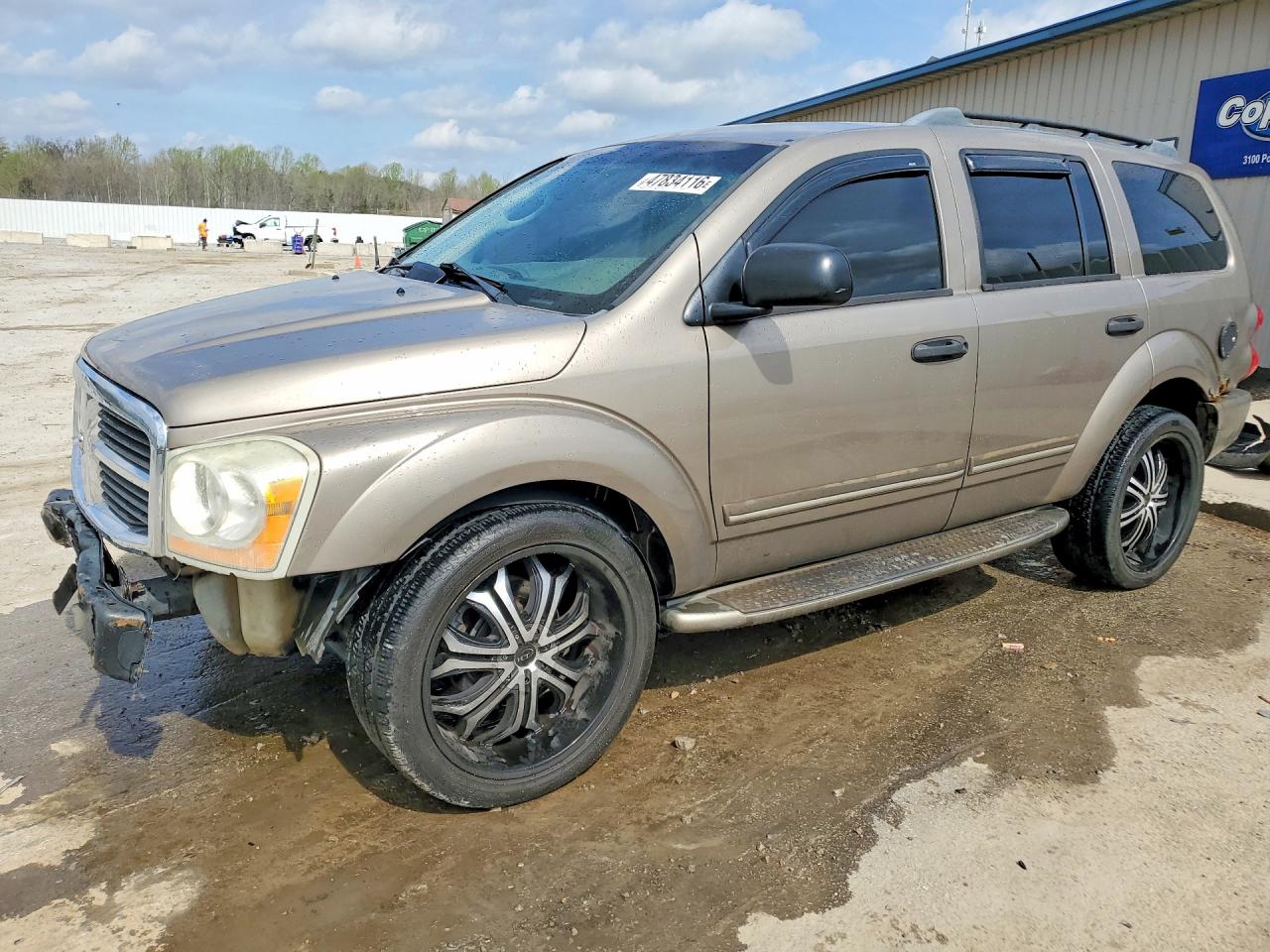 2005 Dodge Durango Limited Желто-коричневый vin: 1D8HB58D05F552492