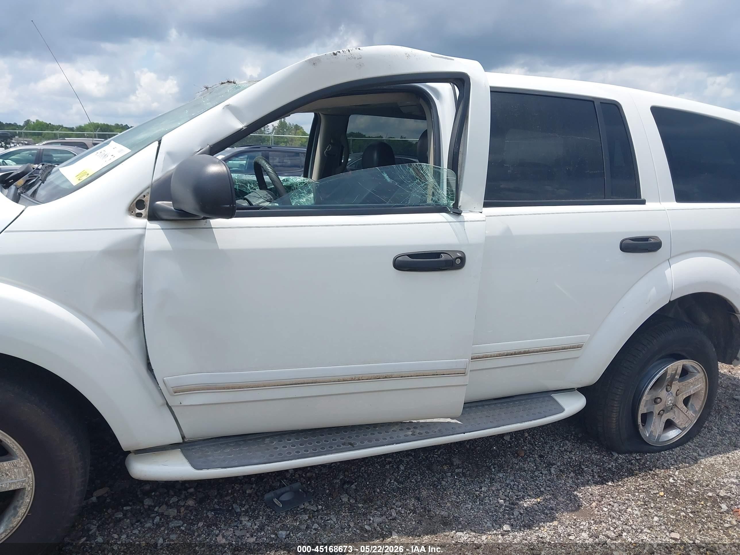 2004 Dodge Durango Limited White vin: 1D8HB58D14F105331