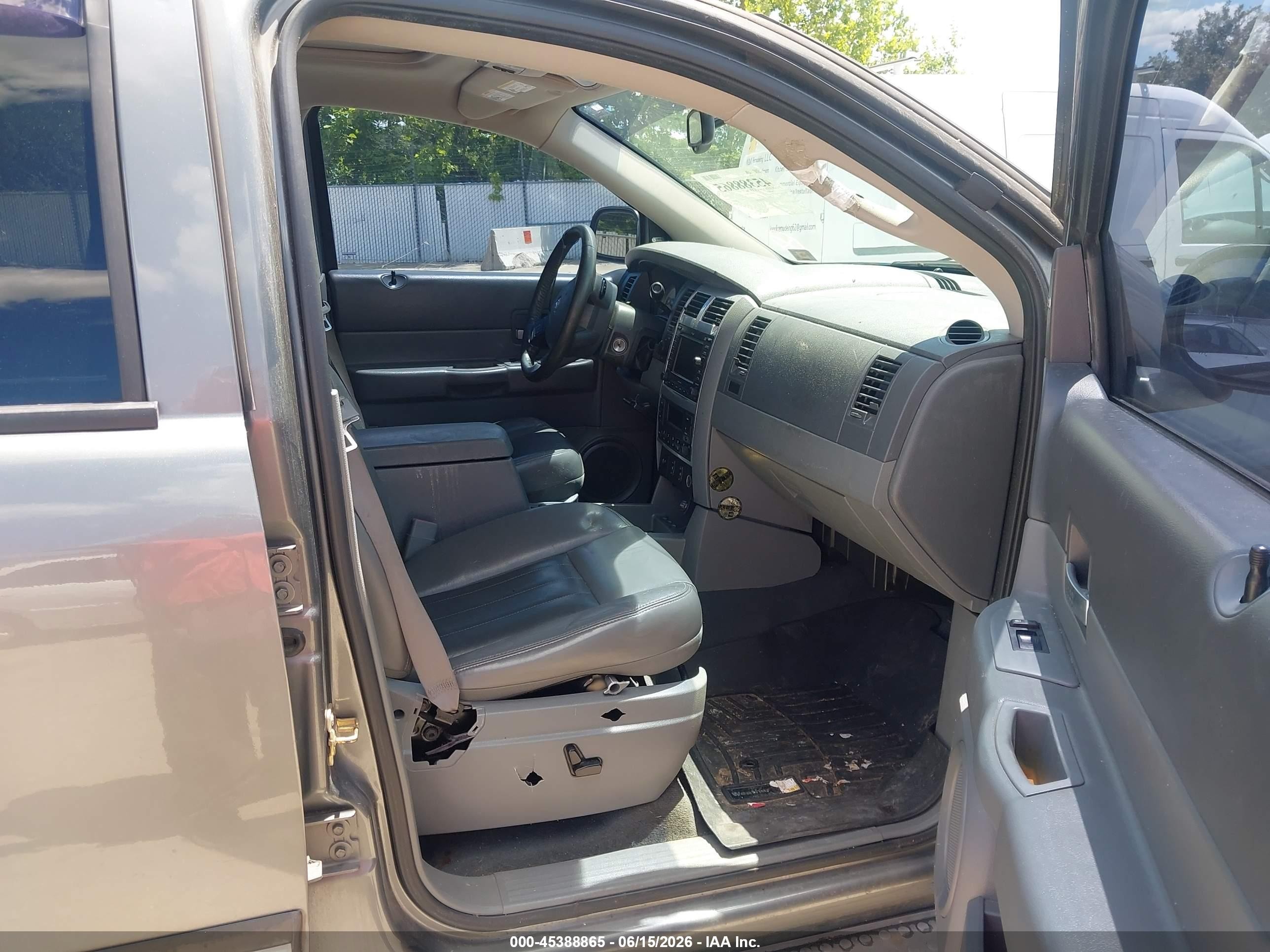 2005 Dodge Durango Limited Gray vin: 1D8HB58D25F514813