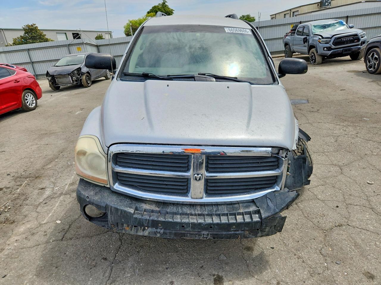 2005 Dodge Durango Limited Серебряный vin: 1D8HB58D75F514743