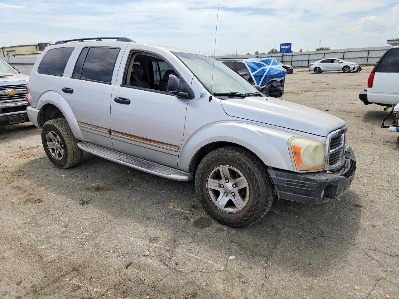 2005 Dodge Durango Limited Серебряный vin: 1D8HB58D75F514743