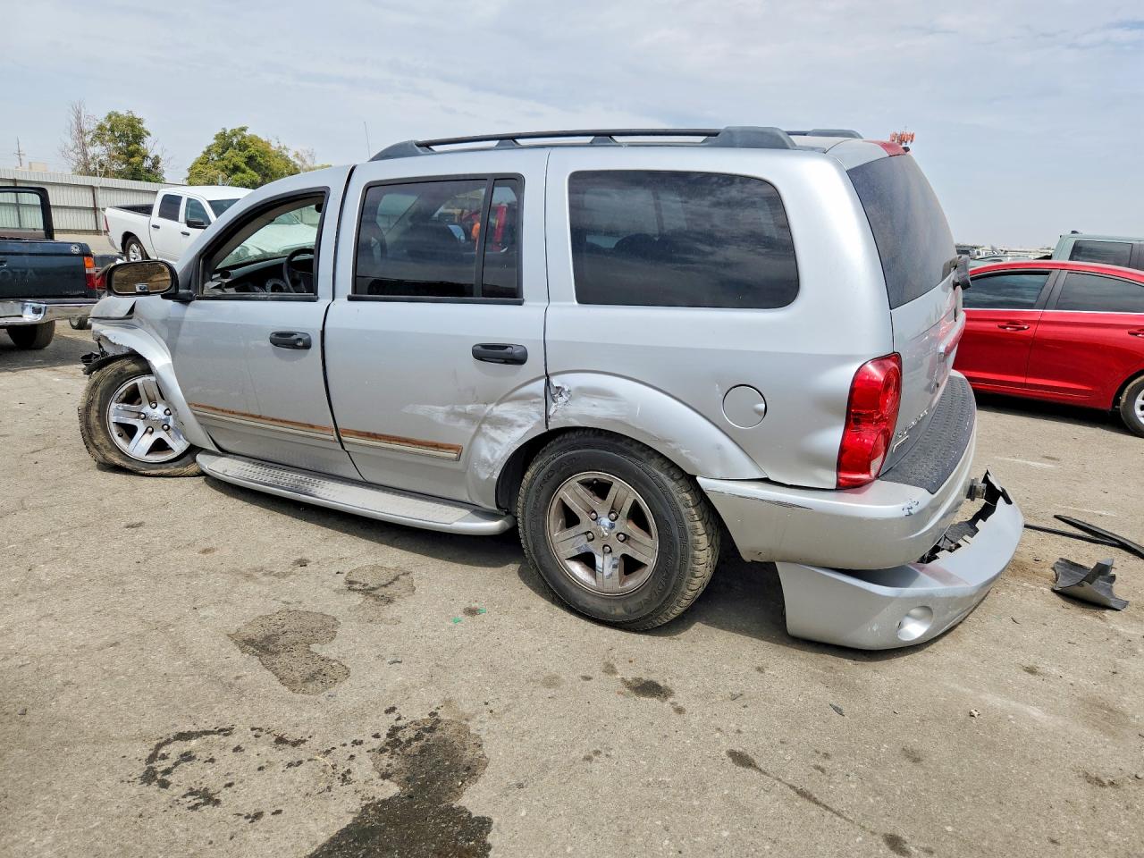 2005 Dodge Durango Limited Серебряный vin: 1D8HB58D75F514743