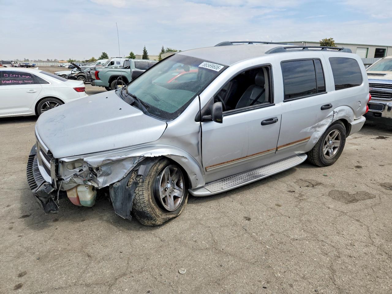 2005 Dodge Durango Limited Серебряный vin: 1D8HB58D75F514743