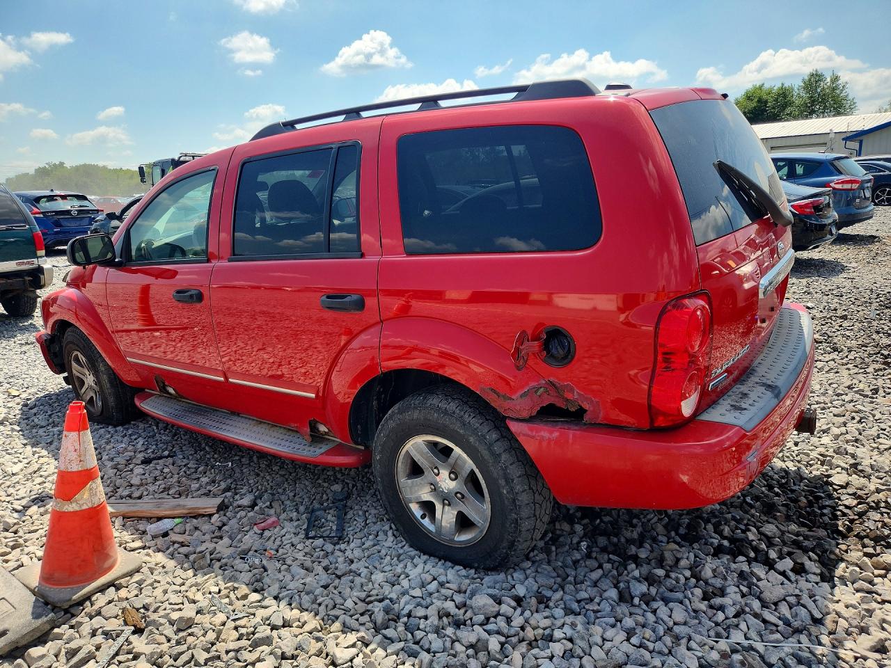 2005 Dodge Durango Limited Red vin: 1D8HB58D75F592326