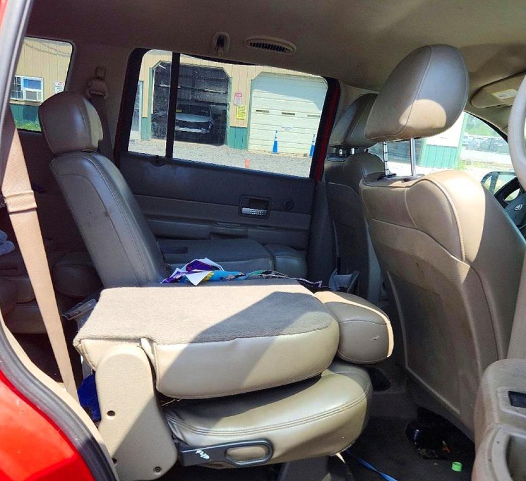 2005 Dodge Durango Limited Red vin: 1D8HB58D75F592326