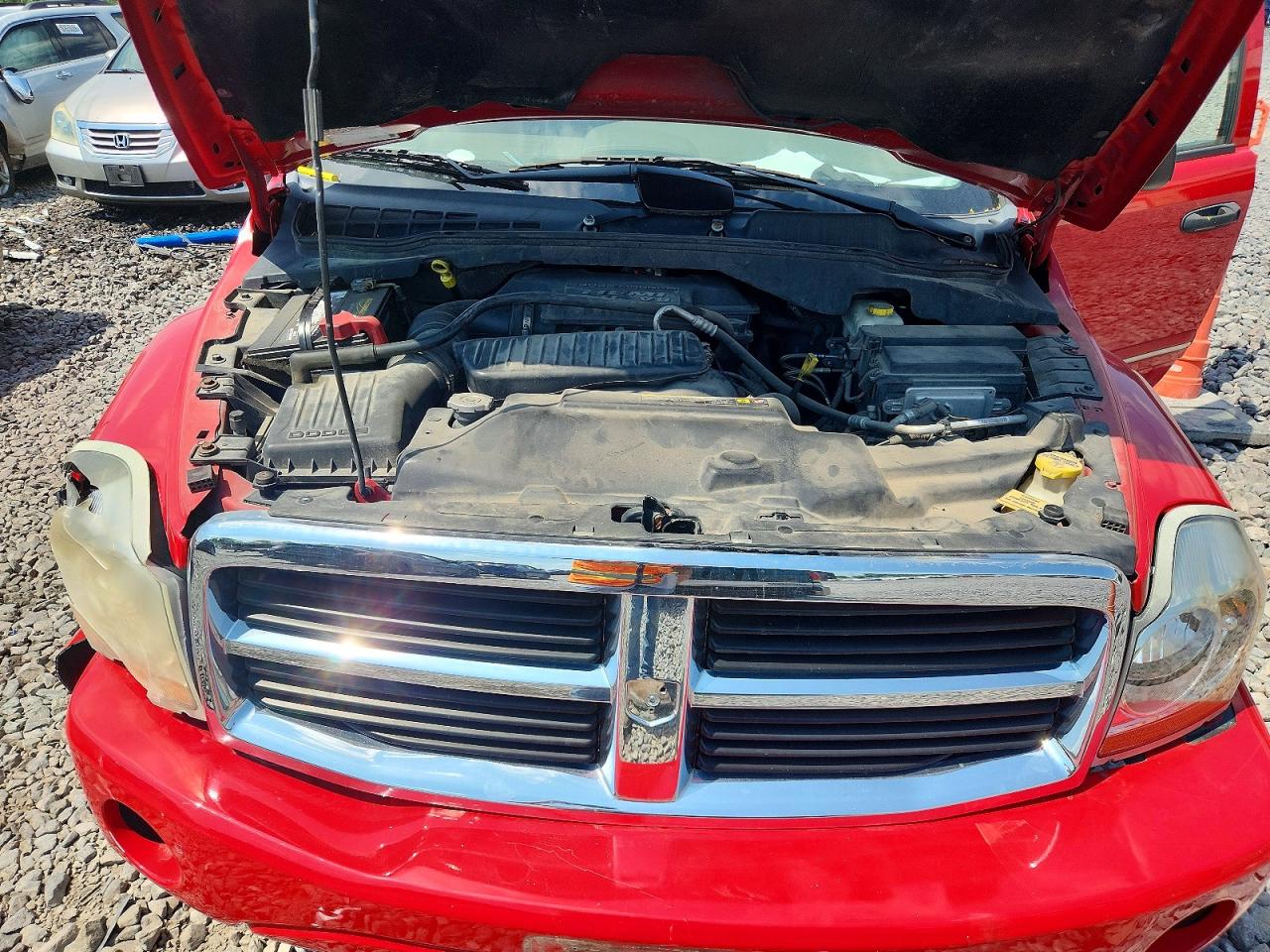 2005 Dodge Durango Limited Red vin: 1D8HB58D75F592326