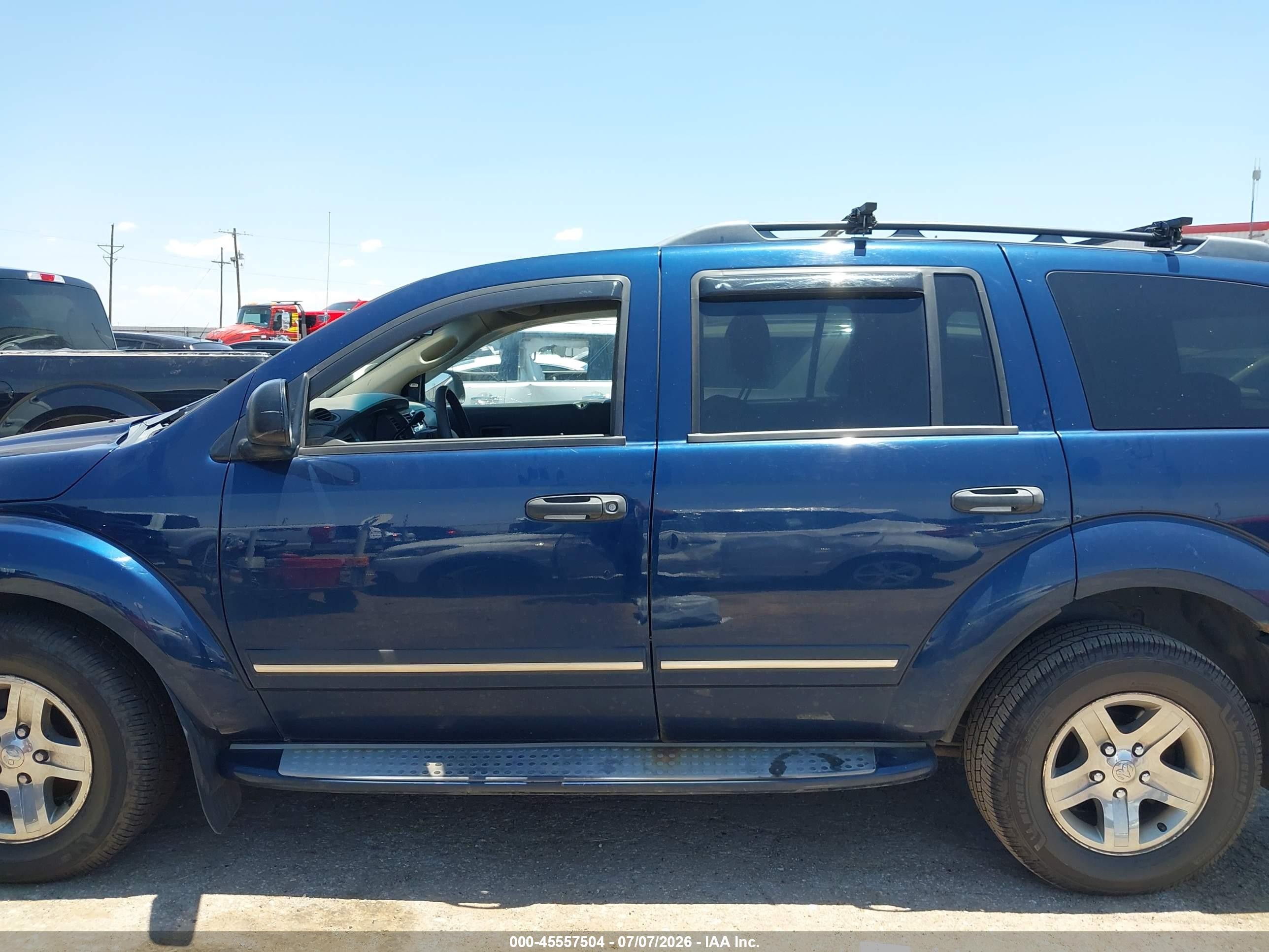2005 Dodge Durango Limited Navy vin: 1D8HB58D85F582730