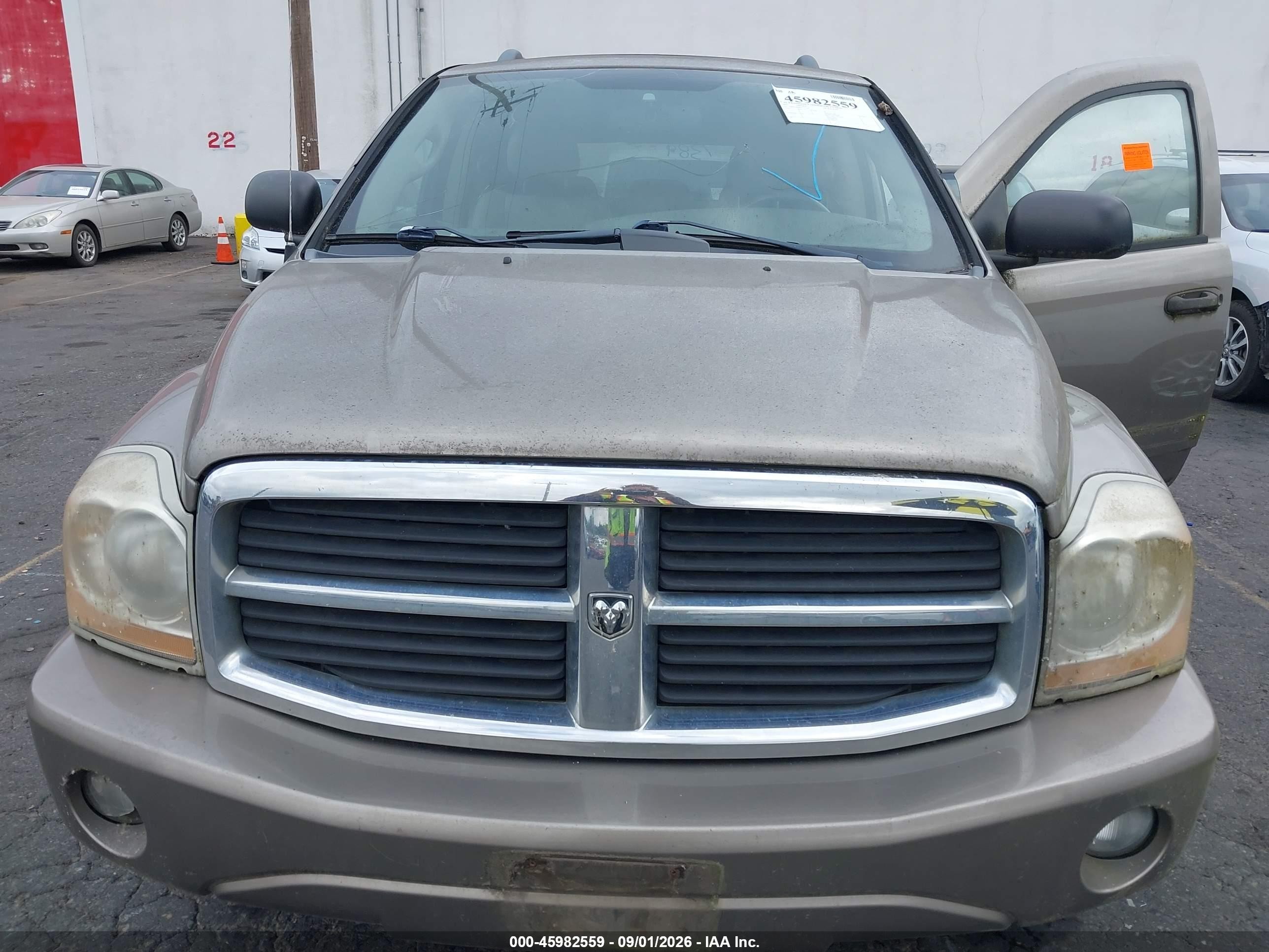 2005 Dodge Durango Limited Gold vin: 1D8HB58D95F531768