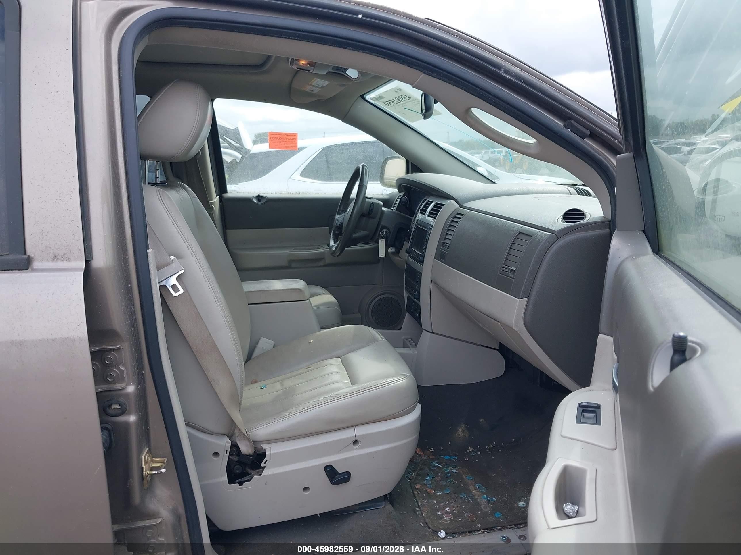 2005 Dodge Durango Limited Gold vin: 1D8HB58D95F531768