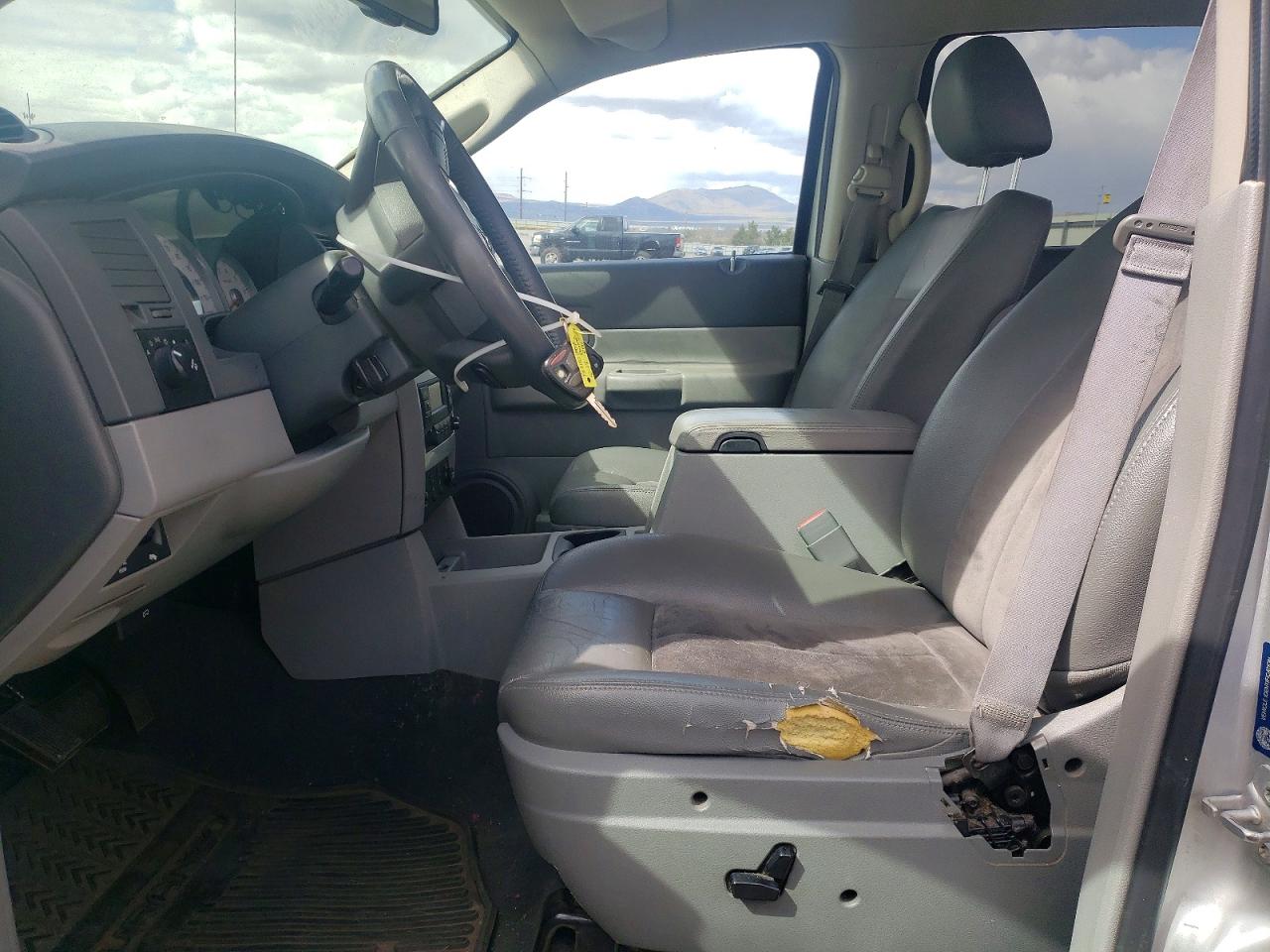 2007 Dodge Durango Limited Silver vin: 1D8HB58N27F549962