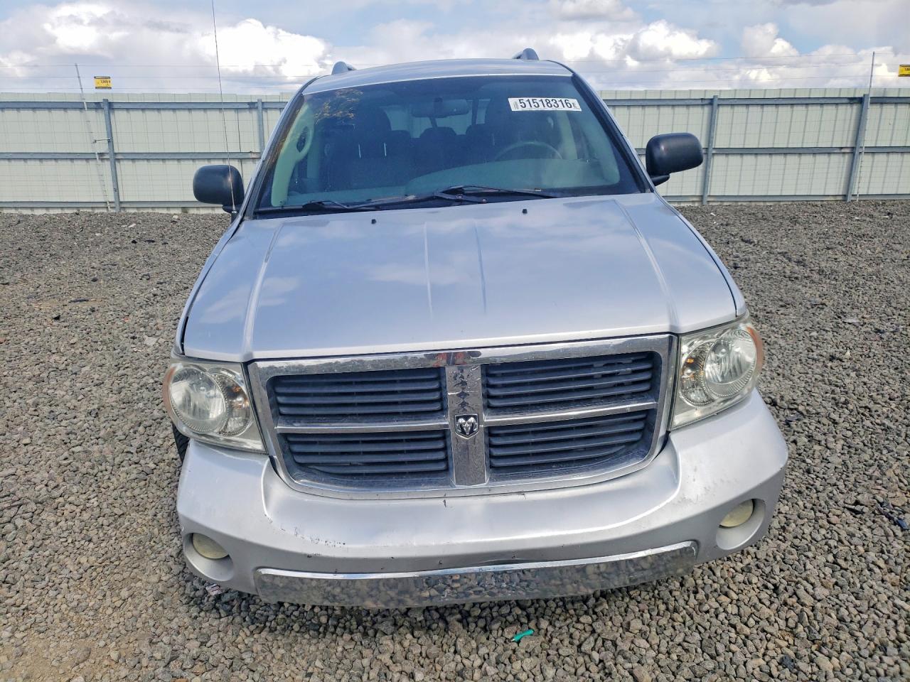 2007 Dodge Durango Limited Silver vin: 1D8HB58N27F549962