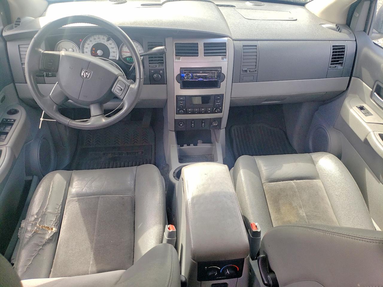 2007 Dodge Durango Limited Silver vin: 1D8HB58N27F549962