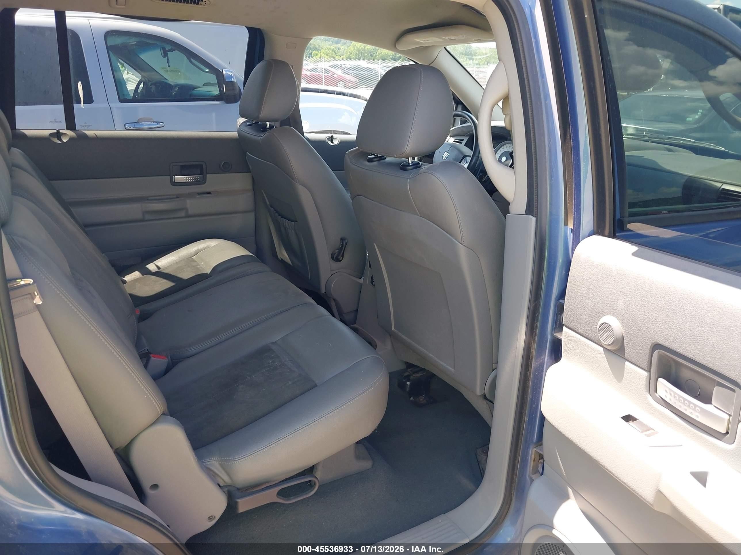 2007 Dodge Durango Limited Blue vin: 1D8HB58P67F514939