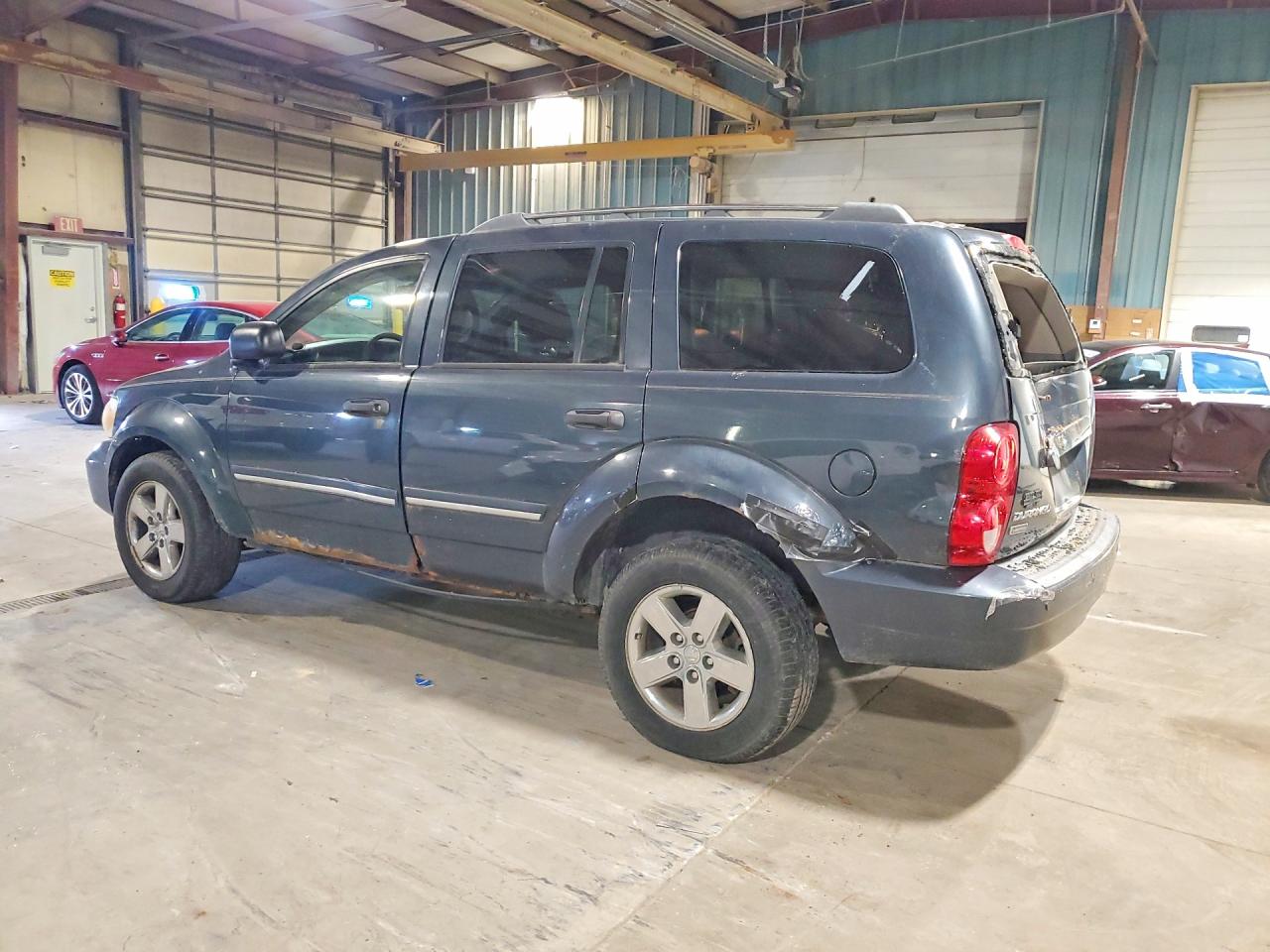 2007 Dodge Durango Limited Blue vin: 1D8HB58PX7F581964